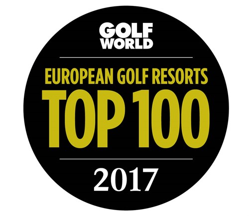 Top 100 resorts logos 2017 BLACK